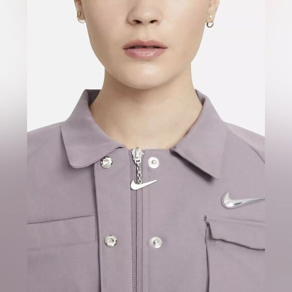 Nike Swoosh Woven Jacket - Picture 5 of 7